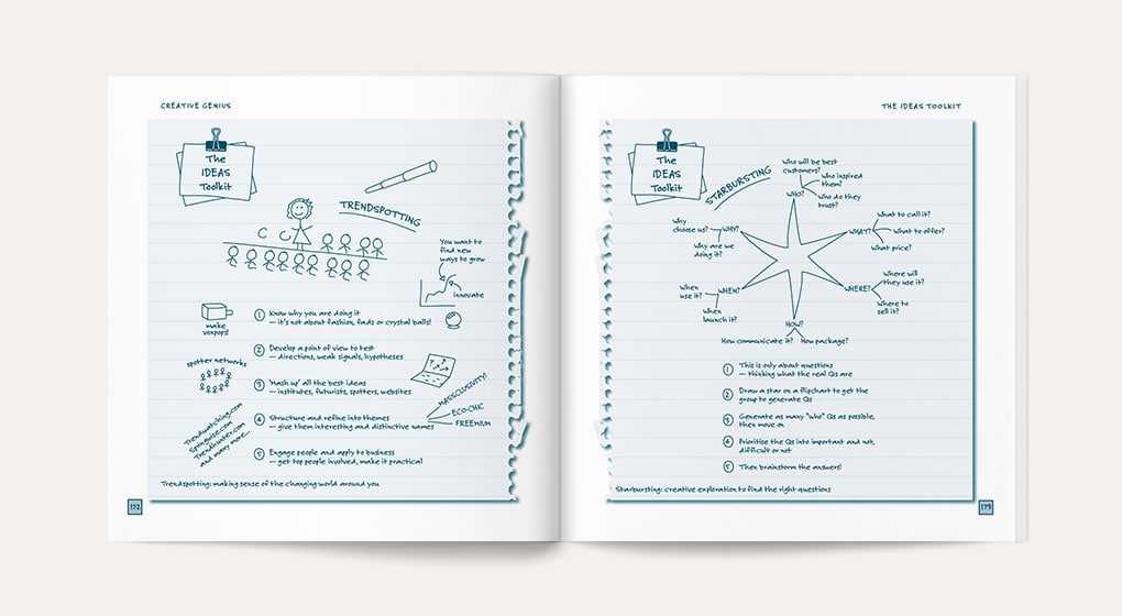 Creative Genius: An Innovative Guide for Business Leaders, Border Crossers and Game Changers - sample page