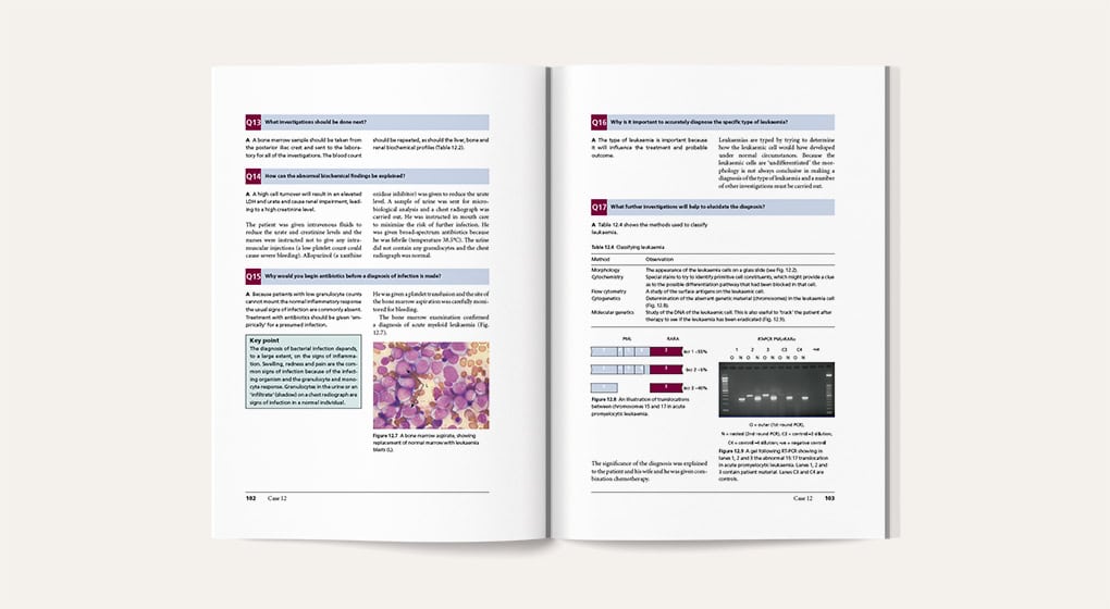 Case-Based Haematology - sample page